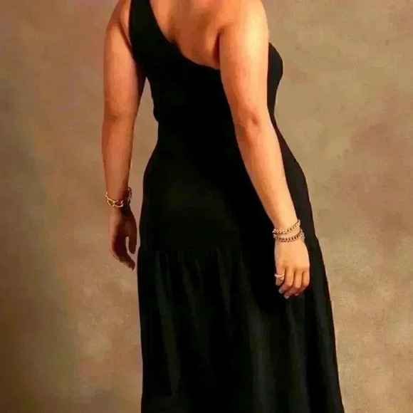 NWT Banana Republic One-Shoulder Knit Dress - Picture 6 of 13